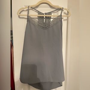 Lace detailed cami top